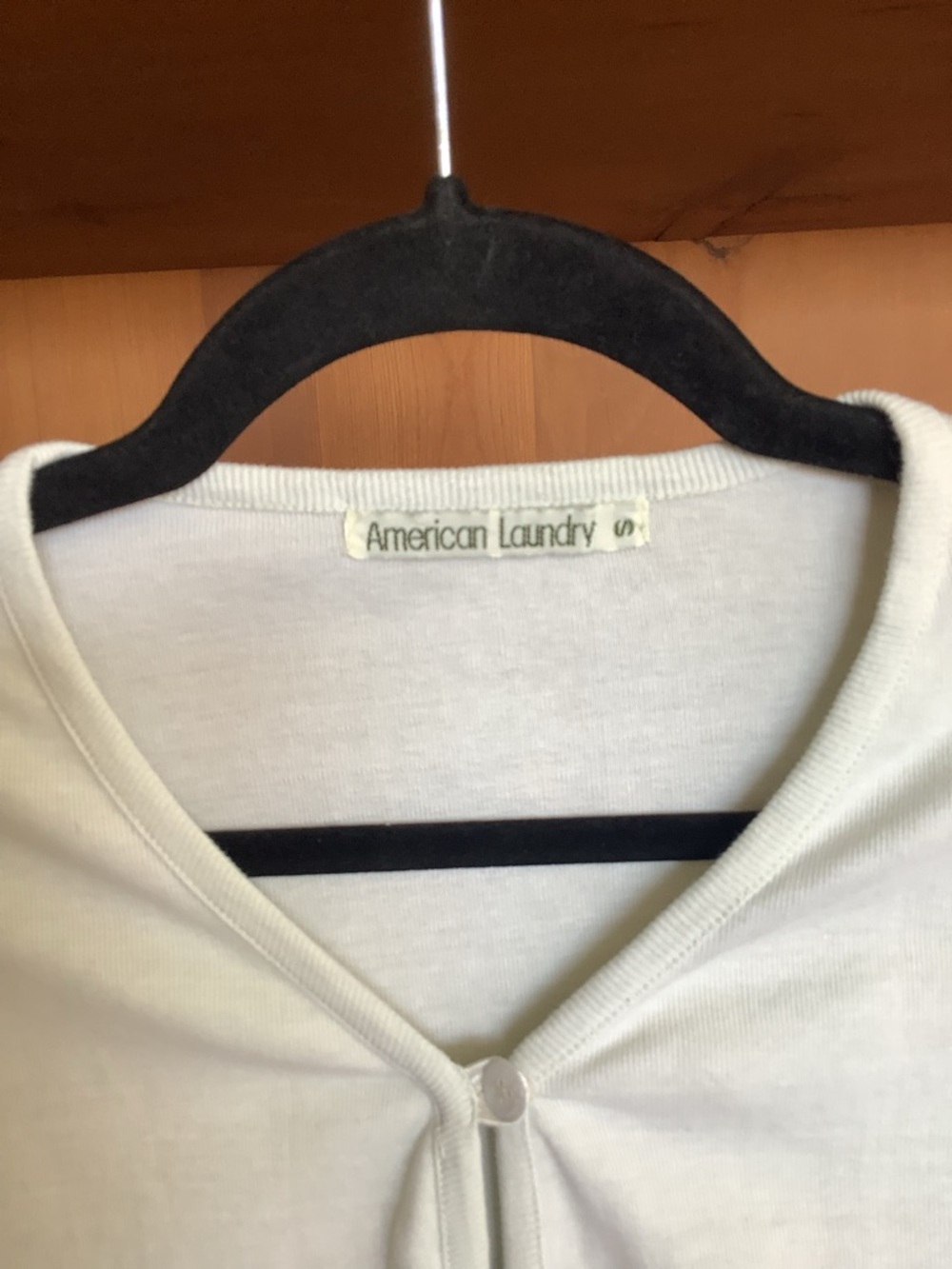 American Laundry Y2K Cardigan Tee | 2000s Floral Ombre Cotton Top Size S - Picture 4 of 12